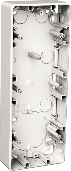 Aufputzgehäuse 3-fach 35mm WDE002363