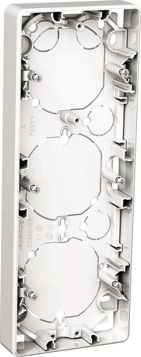 Aufputzgehäuse 3-fach 21mm WDE002353
