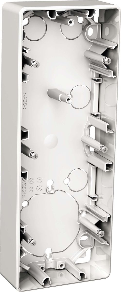 Aufputzgehäuse 3-fach 35mm WDE002363