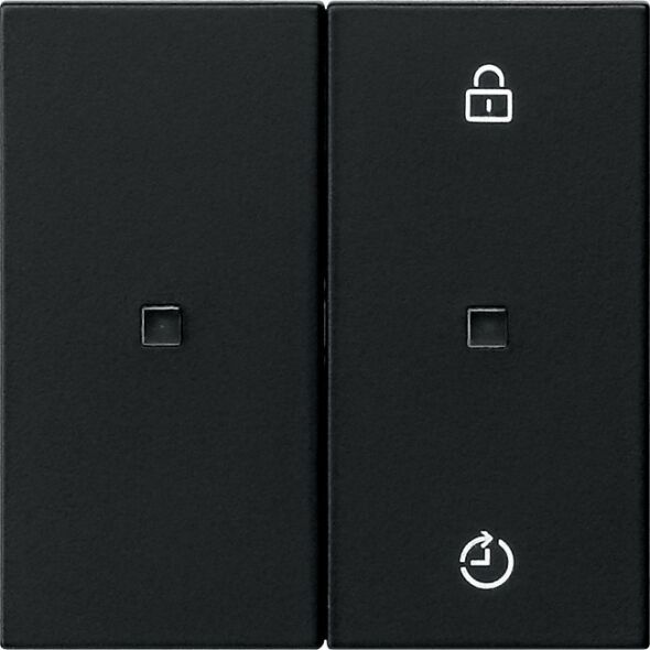 Funk-Bedienaufsatz 5493005 schwarz matt