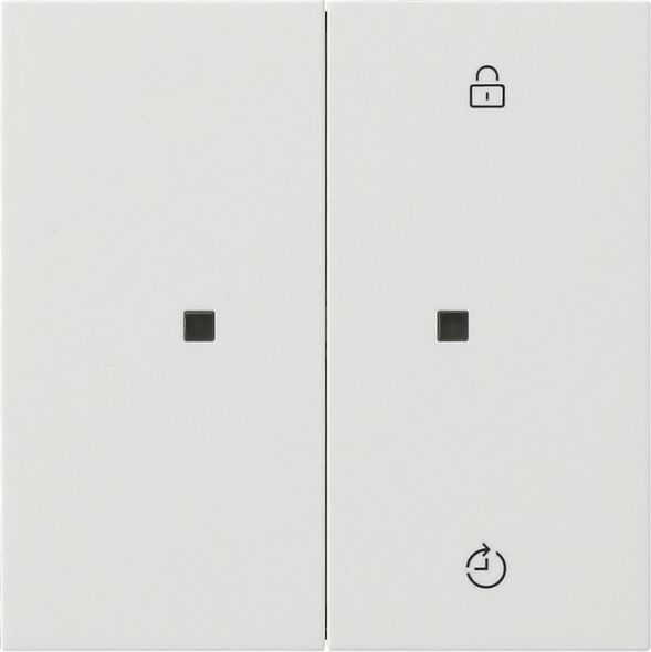 Funk-Bedienaufsatz 5493112 reinweiß glänzend