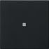 Funk-Bedienaufsatz 5495005 schwarz matt