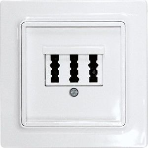 TAE-Abdeckung 3-fach TAE55E/3-pm