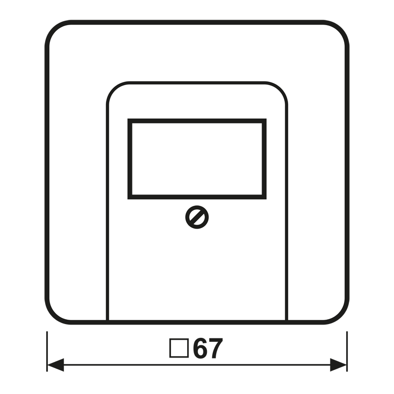 Abdeckung sw CD 569 T SW