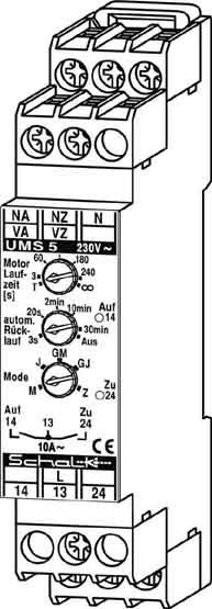 AUF/ZU-Steuerung UMS 5 (24V UC)
