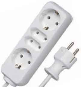 Tischsteckdose 4f.ws 00129001
