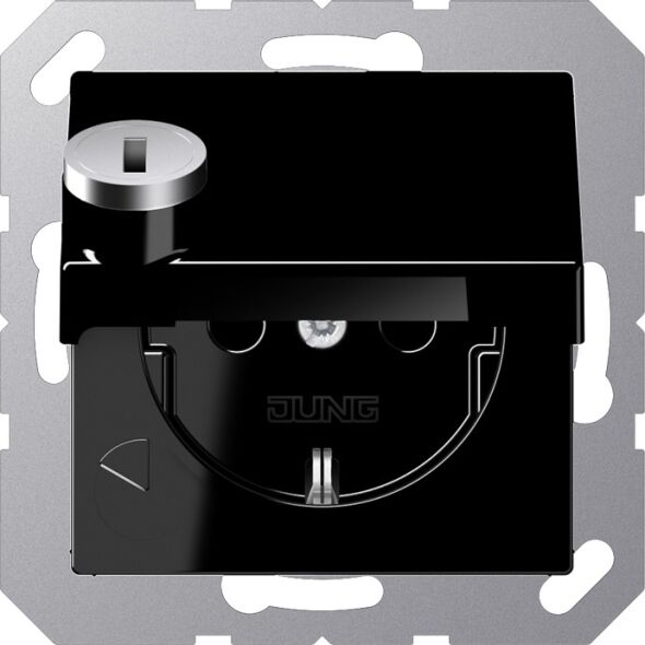 SCHUKO-Steckdose 16A 250V A 1520 BFKLSL SW