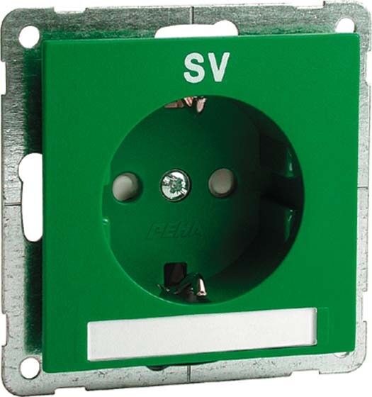 SCHUKO-Steckdose gn D 20.6611.422 NA SV