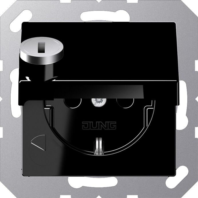 SCHUKO-Steckdose 16A 250V A 1520 BFKLSL SW