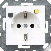 FI-SCHUKO-Steckdose A 5520.30 SW