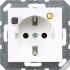 FI-SCHUKO-Steckdose A 5520.30 SW
