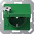 SCHUKO-Steckdose 16A 250V A 1520 BFKLSL GN
