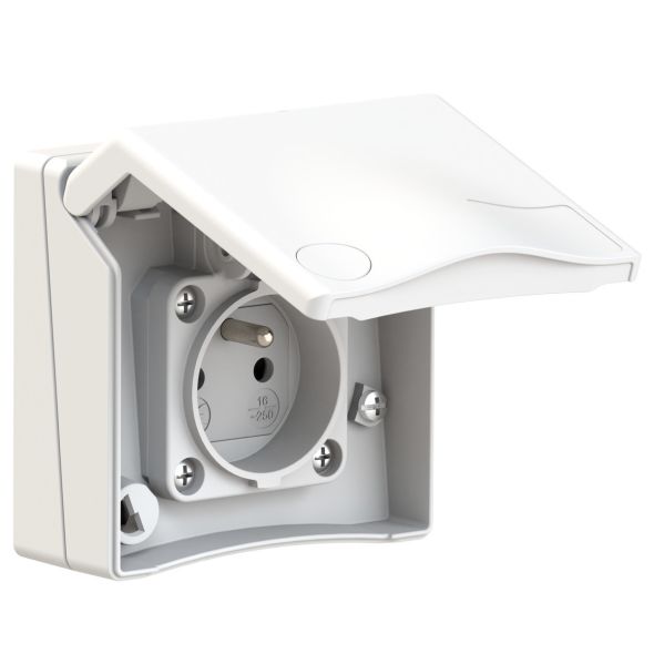 Schutzkontakt-Anbausteckd. 71011