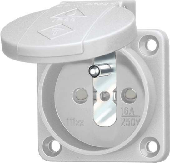 Schuko-Anbau-Steckdose 11160
