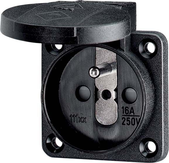 Schuko-Anbau-Steckdose 11162