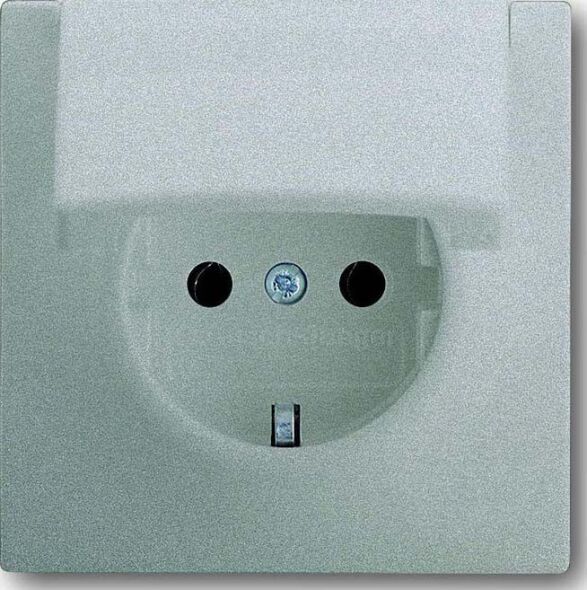 Steckdose alu/si 20 EUK-783