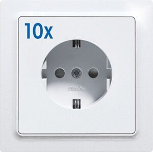 Schutzkontakt-Steckdose DSS55EOR-pg VE10.