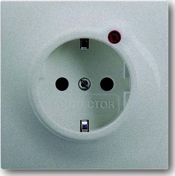 Steckdosen-Einsatz alusil 2310EUGL/VA-783-11