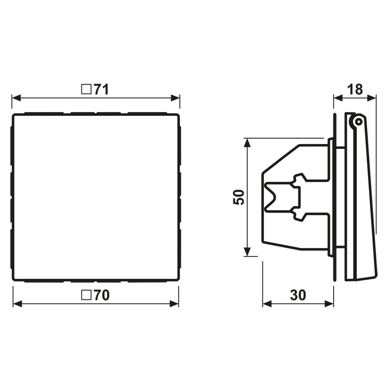 SCHUKO Steckdose LC 1520 BFKL 207