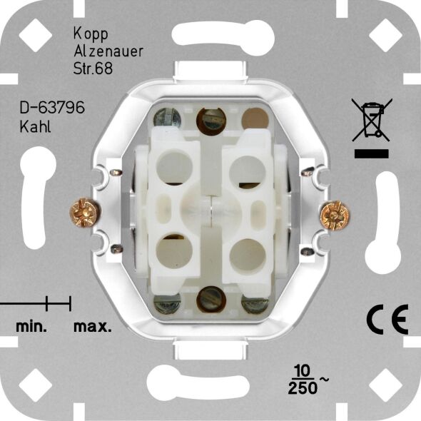 Doppeltaster(2x Schließer) 503800002
