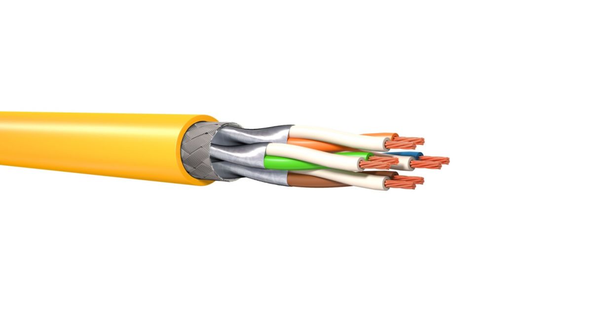 ML F6-90 S/FTP flex F6-90 gelb-Dca-T1000