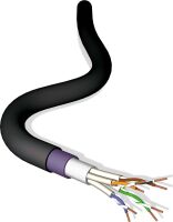 Datenkabel Kat.7 4P Tr1000 UM10-HF1-X-1000BK