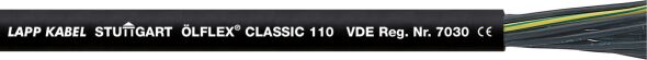 Ölflex Classic 110 BK 1119020 3G1,5mm² Schnittlänge
