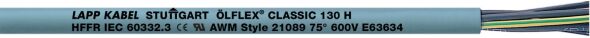 Ölflex Classic 130 H 1123037 5G0,75mm² Schnittlänge