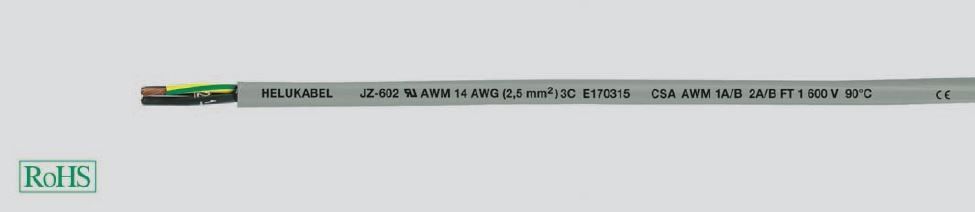 HEL JZ-602 3xAWG 12 (3G4