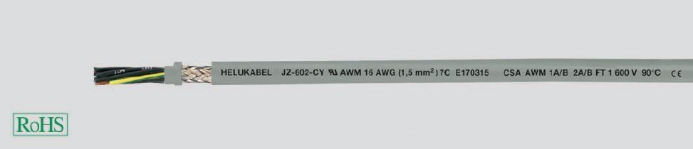 HEL JZ-602-CY 7xAWG 12 (7