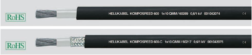 HEL KOMPOSPEED 600 1x 10 S