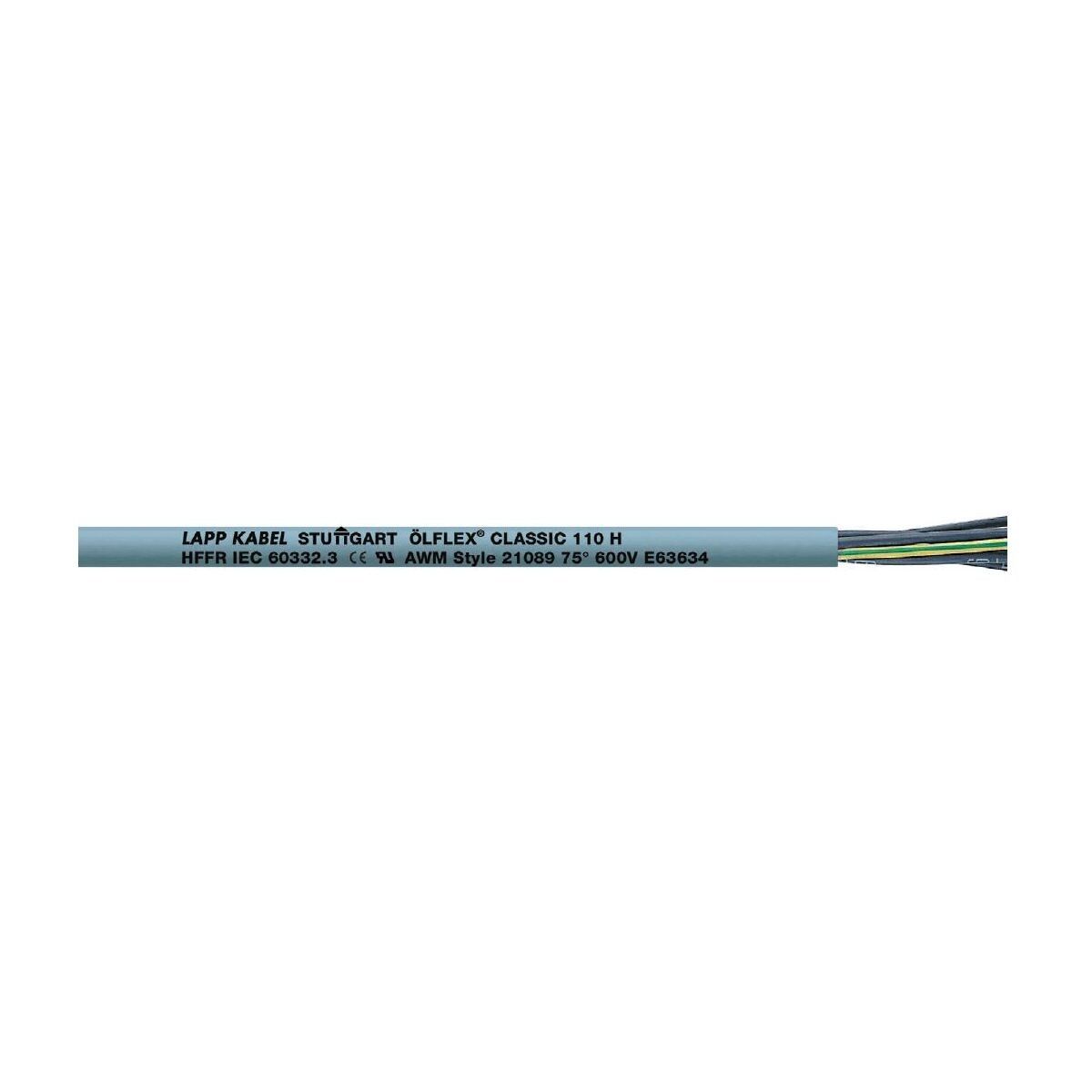 Ölflex Classic 110 H 10019906 7G0,5mm² T1000m
