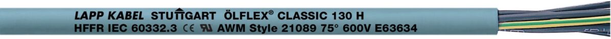 Ölflex Classic 130 H 1123037 5G0,75mm² Schnittlänge
