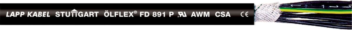 ÖLFLEX FD 891 P 4G1,5 1028304