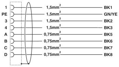Kabelstecker K-7E - OE/01#1620423