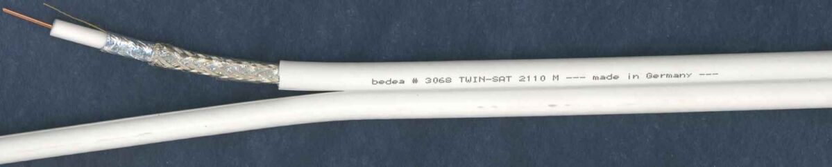 SAT-Spezialkabel TWIN-SAT2110MA+Tr500