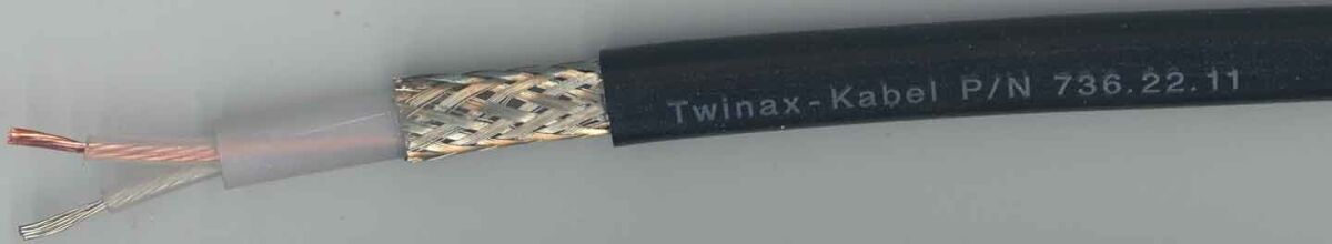 Twinax-Innenkabel HFS105TwinaxPN Ri100