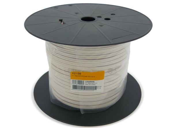 LS-Kabel 2x2,5 mm LS225WS