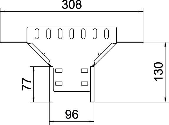 Anbau-Abzweigstück RAA 110 A2