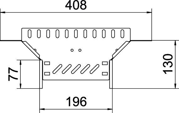Anbau-Abzweigstück RAA 120 FS