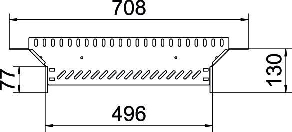 Anbau-Abzweigstück RAA 150 FT
