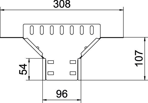 Anbau-Abzweigstück RAA 310 FS