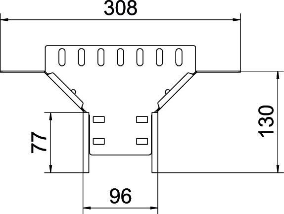 Anbau-Abzweigstück RAA 610 FT