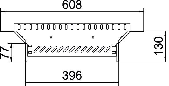 Anbau-Abzweigstück RAA 640 FT