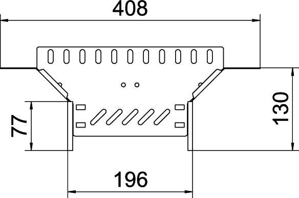 Anbau-Abzweigstück RAA 820 FS