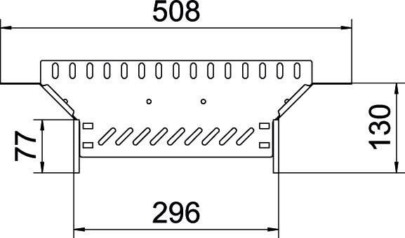 Anbau-Abzweigstück RAA 830 FT