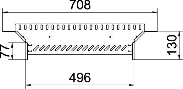 Anbau-Abzweigstück RAA 850 FS