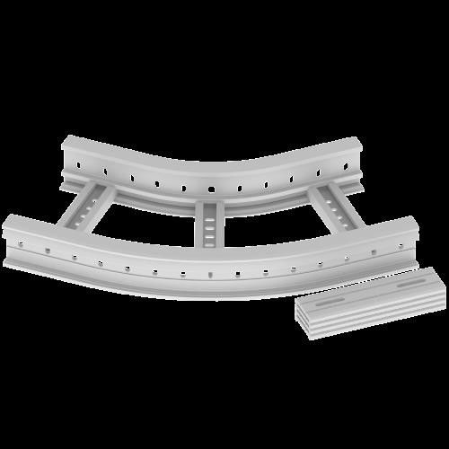 Flachbogen 45 Grad 67316-44