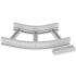 Flachbogen 45 Grad 67416-04