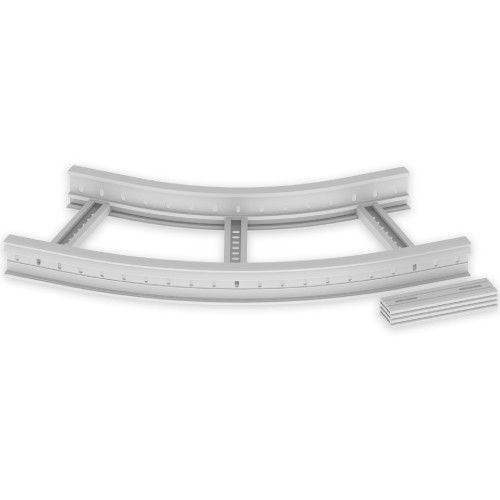 Flachbogen 45 Grad 67417-04
